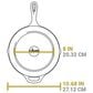Lodge 12" 250th Anniversary Seasoned Skillet in Black, , large