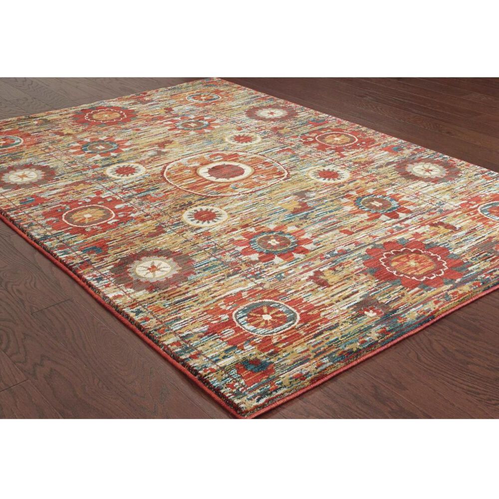 Oriental Weavers Sedona 6408K 9&#39;10&quot; x 12&#39;10&quot; Multicolor Area Rug, , large