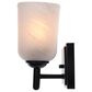 Vaxcel Laurelhurst 2-Light Bathroom Vanity in Matte Black, , large