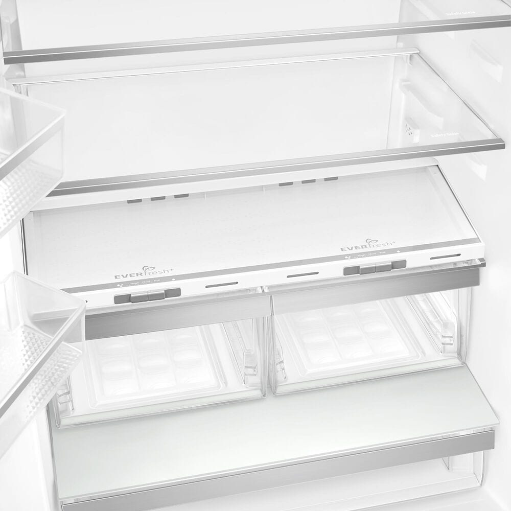 SMEG 16 Cu. Ft. Freestanding French Door Refrigerator in Stainless Steel, , large
