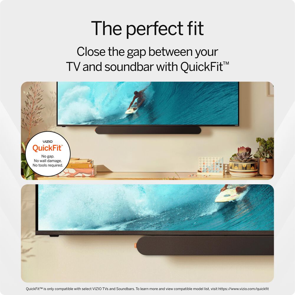 VIZIO 65 Quantum 4K QLED Smart TV w/ 2.1 Soundbar, , large