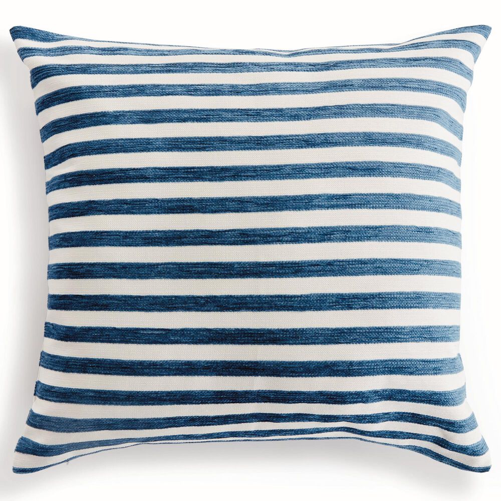 Napa Home and Garden Gideon 24" x 24" Indoor/Outdoor Throw Pillow in Dark Blue, , large