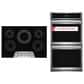 Frigidaire Gallery Gallery 2-Piece Kitchen Package with 27" Double Electric Wall Oven and 30" Electric Cooktop in Stainless Steel, , large