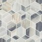 Dal-Tile Gamma Azure 14"" X 16"" HYPNOTIC Natural Stone Mosaic Sheet, , large