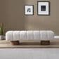 Hearth and Haven 64" Upholstered Dining Bench with Feet Pads in Beige, , large