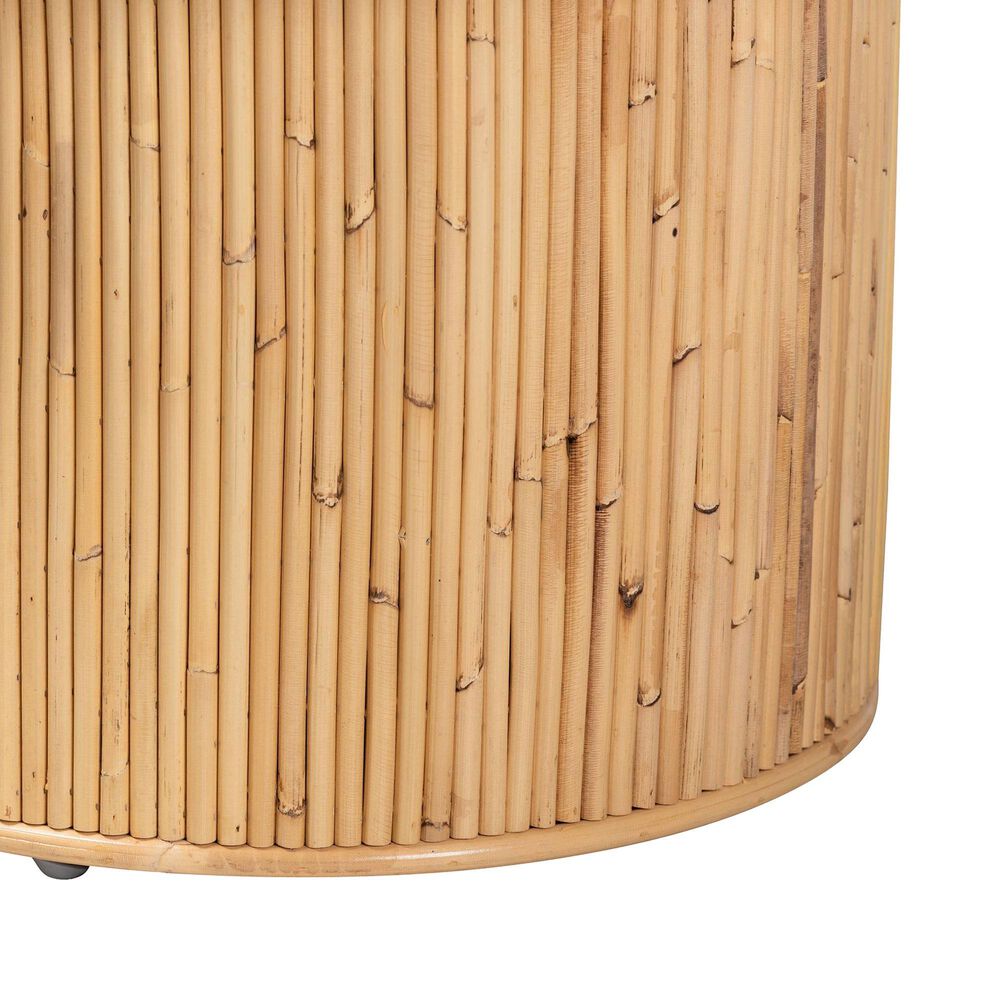 Baxton Studio Iryna End Table in Natural, , large