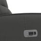 La-Z-Boy Maddox Power Rocker Recliner with Headrest and Lumbar in Slate, , large