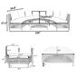 HOMLUX 5 Pieces All-Weather Brown PE Rattan Wicker Sofa Set in Grey, , large
