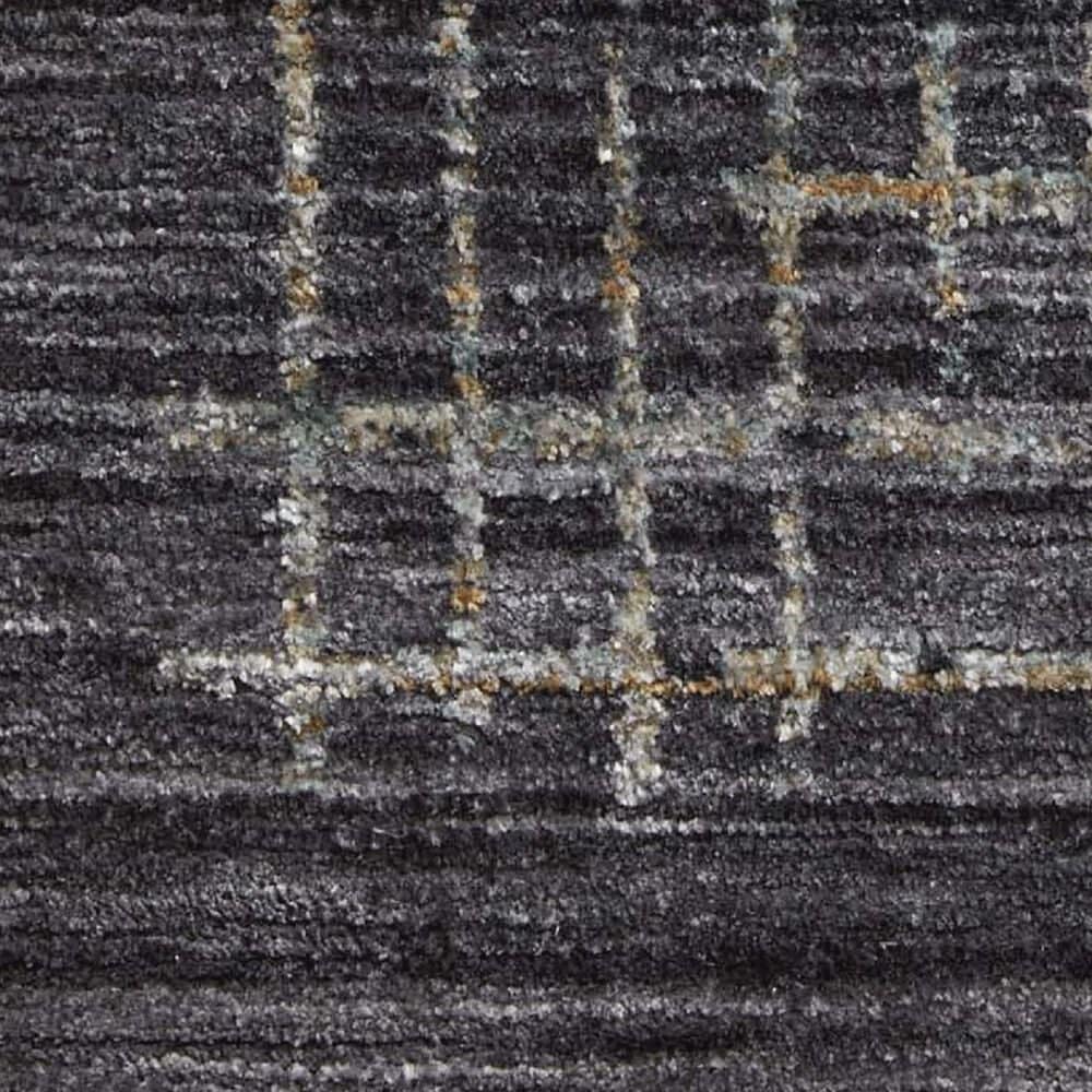 Loloi Soho 2&#39;7&quot; x 12&#39; Onyx and Silver Runner, , large