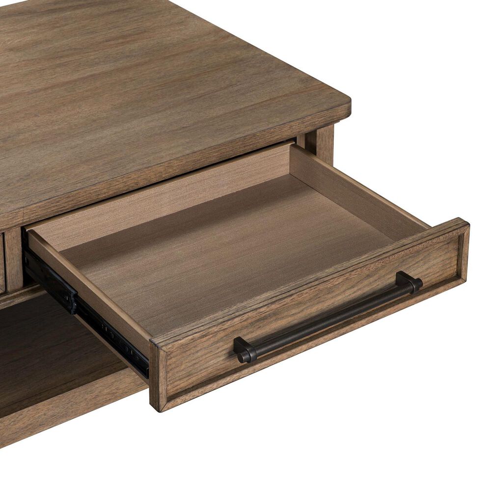 Belle Furnishings Artisan Home Rectangular Cocktail Table in Sienna Stone, , large