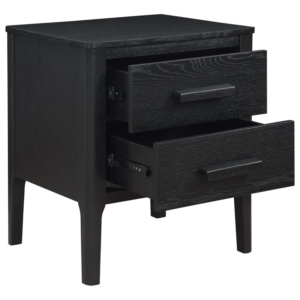 Linon Home Decor Wilcox Side Table in Black, , large