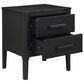 Linon Home Decor Wilcox Side Table in Black, , large