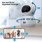 Night Owl Indoor Wi-Fi IP Plug In 3MP Deterrence Camera with Pan, Tilt and 2-Way Audio - White, , large