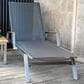 Three Birds Casual Avanti Chaise Lounge in Stainless Steel, , large