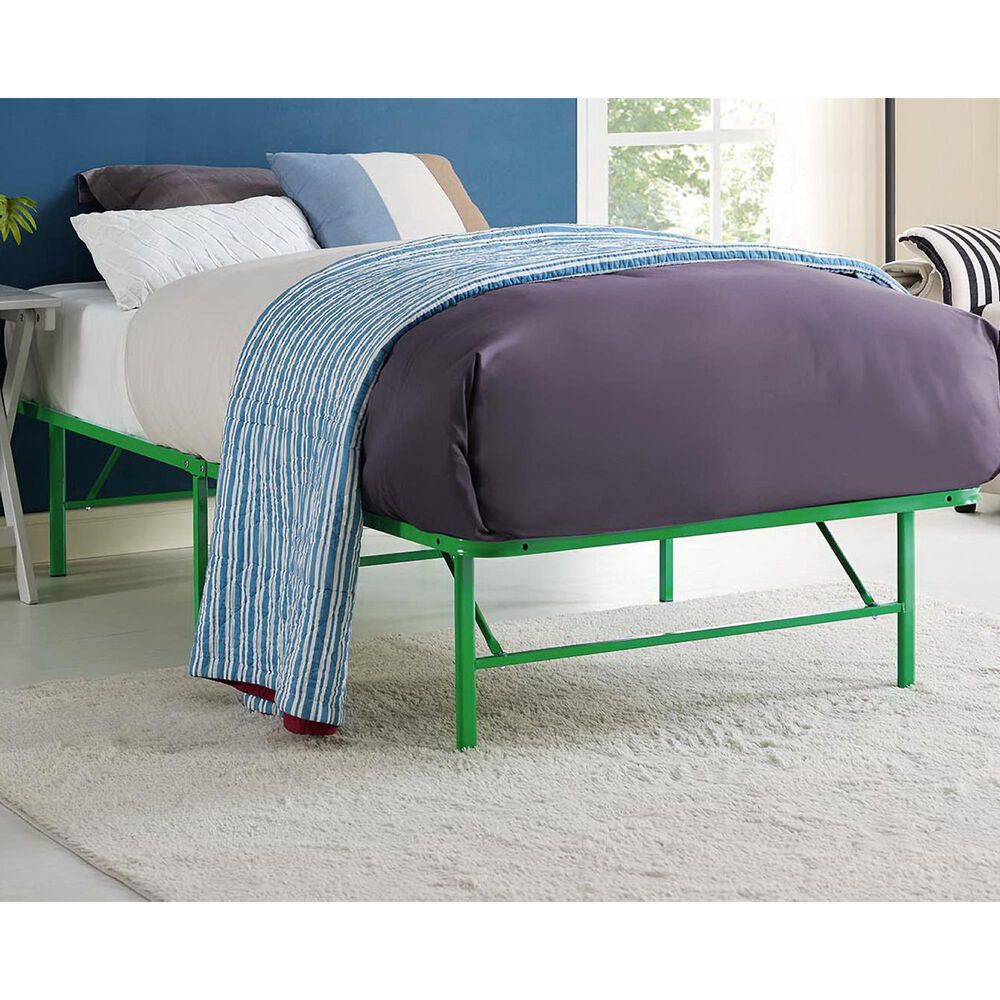 Modway Horizon Platform Twin Bed Frame in Green, , large