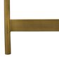 Blue River Dua End Table in Medium Gray and Antique Brass, , large