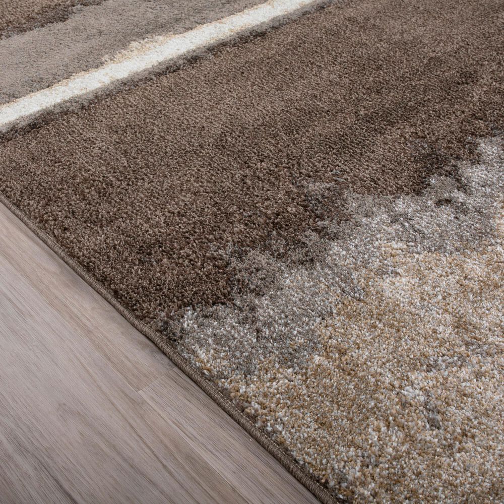 Dalyn Rug Company Antigua AN1 Mocha 9'5" x 13'2" Area Rug, , large