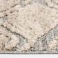 Central Oriental House Knox 5" x 7"3" Dark Grey and Light Grey Area Rug, , large