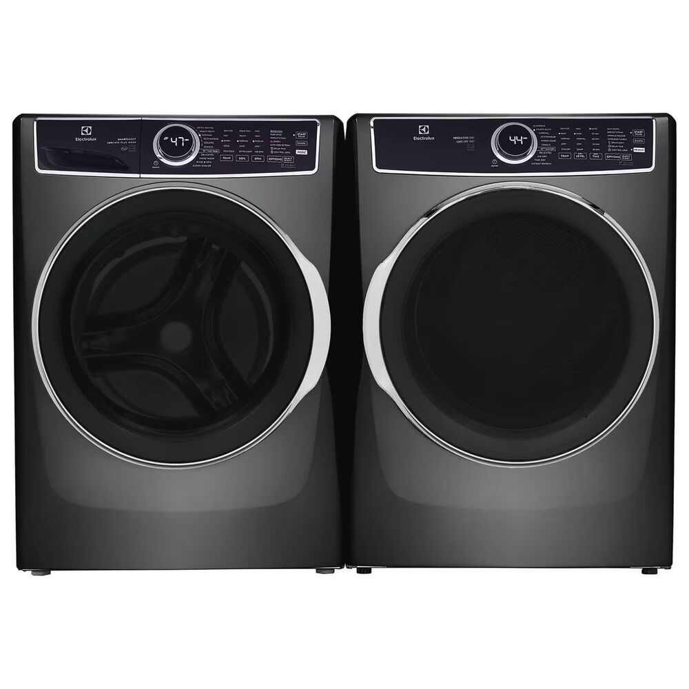 Electrolux 4.5 Cu. Ft. Front Load Washer and 8.0 Cu. Ft. Gas Dryer Laundry Pair in Titanium, , large