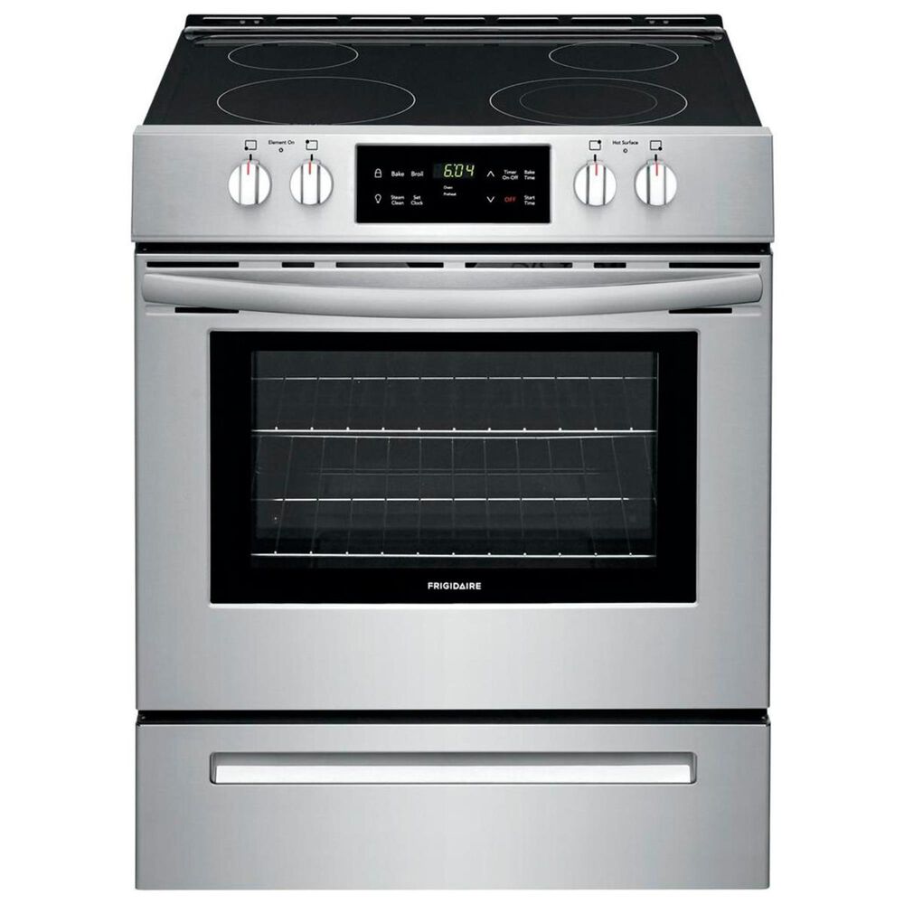 Frigidaire 30"" Front Control Electric Range in Stainless Steel, , large