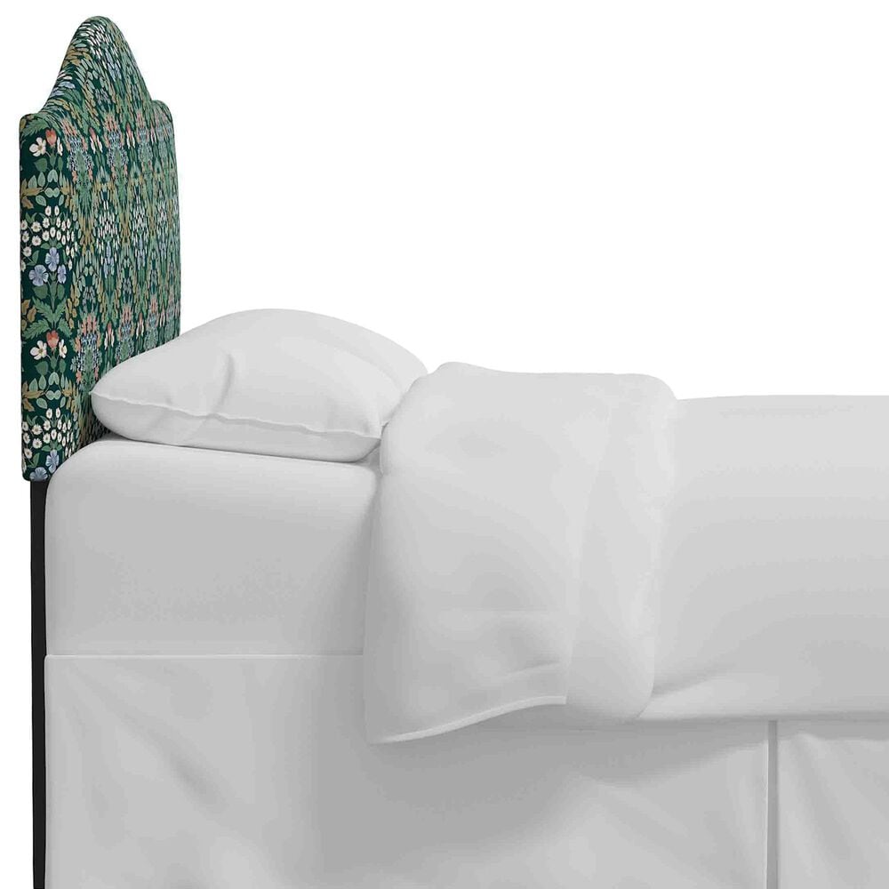 Skyline Furniture Mayfair California King Headboard in Bramble Emerald, , large