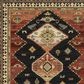 Oriental Weavers Lilihan Tribal Medallion 2" x 3" Navy Area Rug, , large