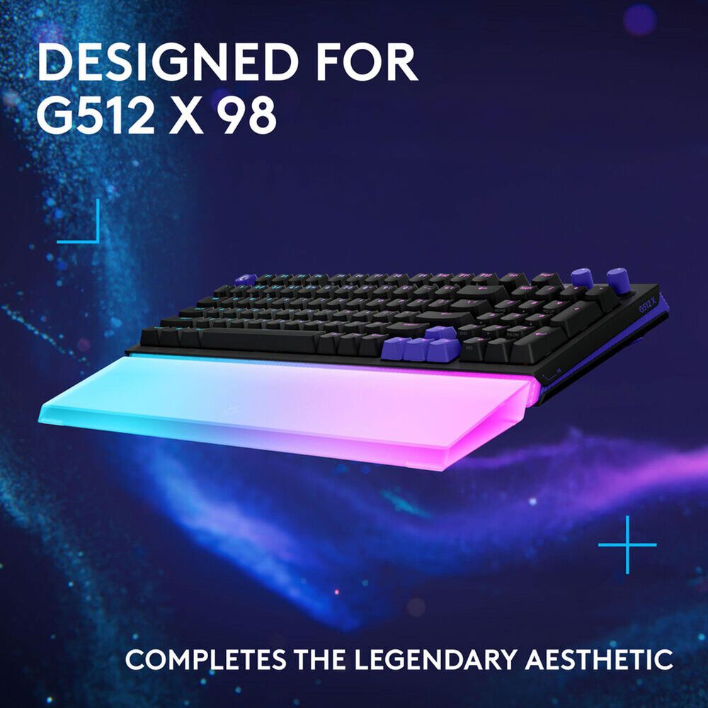 Logitech G512 X Palm Rest 98 Amplifying Palm Rest in Transparent, , large