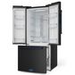 THOR KITCHEN 3-Piece Kitchen Package with 17.5 Cu. Ft. French-Door Refrigerator in Black and Navy Blue, , large