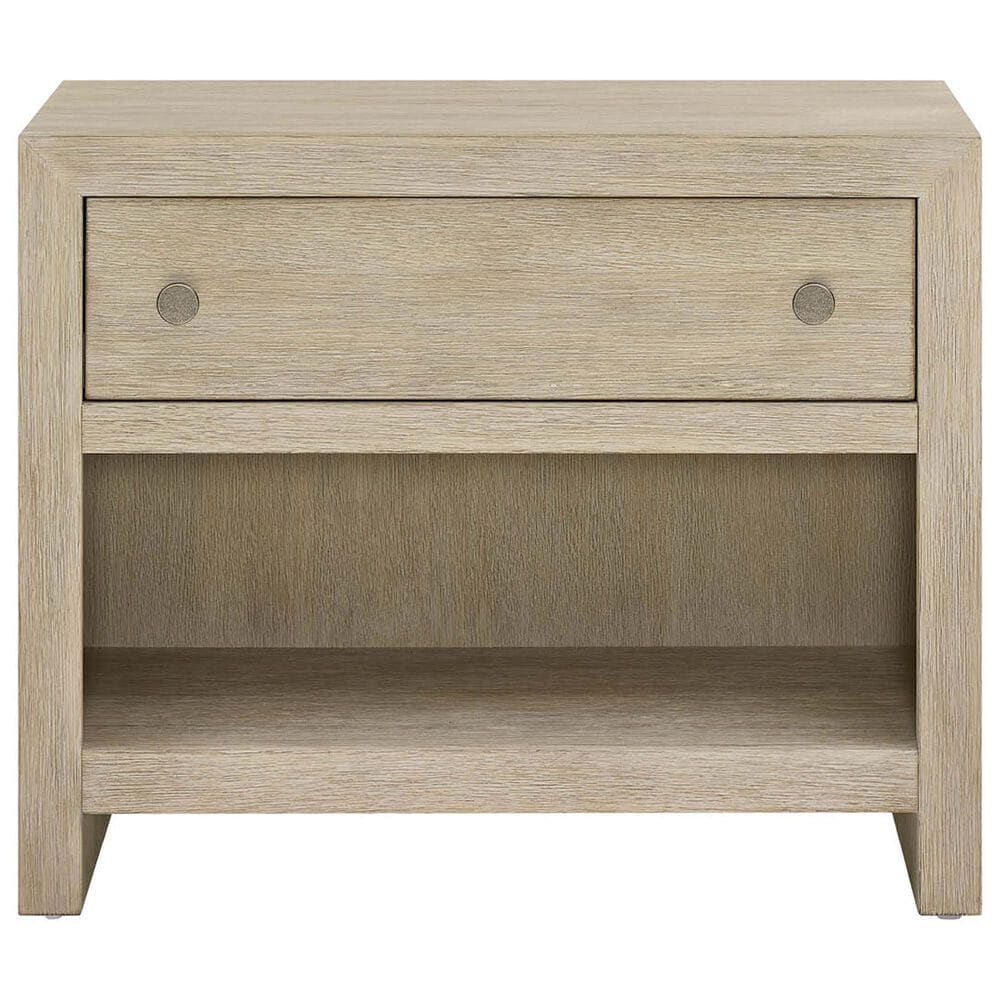 Furniture Worldwide Oasis 1-Drawer Nightstand in Dockside with USB Ports and AC Outlets, , large