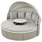 HOMLUX Patio Furniture Round Outdoor Sectional Sofa Set in Grey, , large