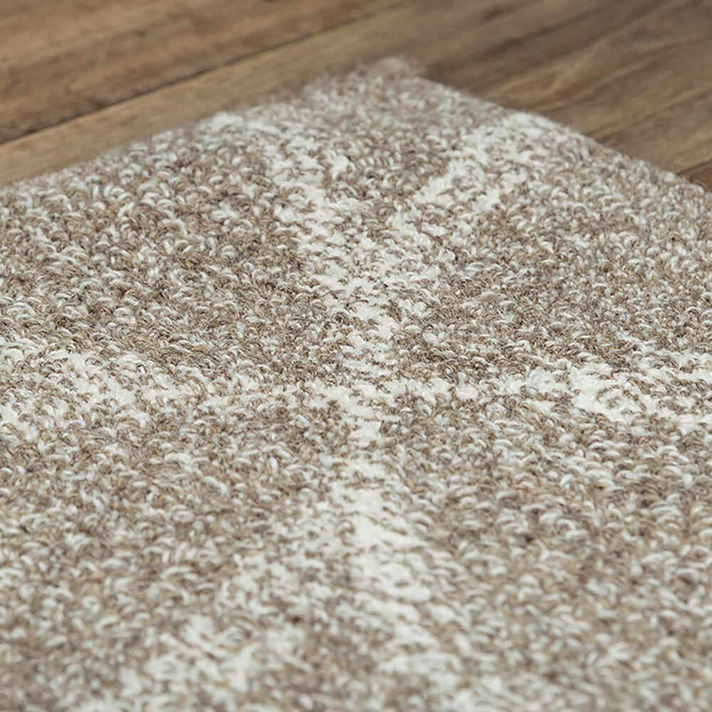 RIZZY Harmony Geometric 7&#39;9&quot; x 9&#39;9&quot; Brown Area Rug, , large