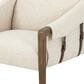 Four Hands Bauer Arm Chair in Thames Cream, , large