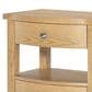 St Claire Home Today"s Traditions 2 Drawer Open Nightstand in Natural Hickory, , large