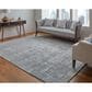Feizy Eastfield 69A1F 12" x 15" Gray Area Rug, , large