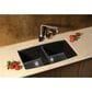 Blanco Performa 33" Equal Double Bowl Kitchen Sink in Anthracite, , large