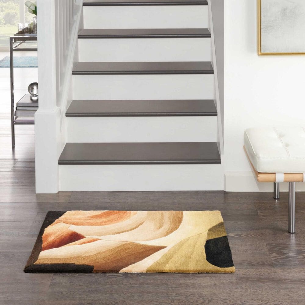 Nourison Prismatic Multicolor 2&#39; x 3&#39; Area Rug, , large