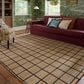 Loloi II Fletcher 3"6" x 5"6" Natural and Black Area Rug, , large