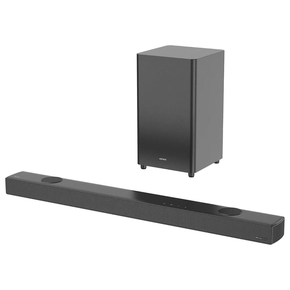 Element 100" Class Mini-LED QLED 4K - Smart Google TV with 3.1.2 Channel Soundbar System in Black, , large