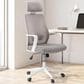 CorLiving Workspace Office Chair with White Frame in Grey, , large