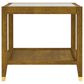 Stickley Furniture Surrey Hills Glass Top End Table in Bay Brown, , large