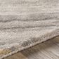 Surya Kavita 10" x 14" Gray, Charcoal, Mustard and Brown Area Rug, , large