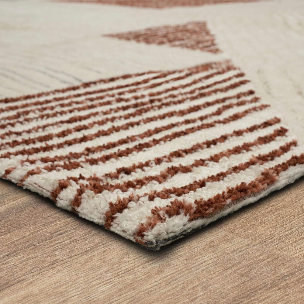 Drew and Jonathan Home Bowen Central Valley 8&#39; x 10&#39; Red Area Rug, , large