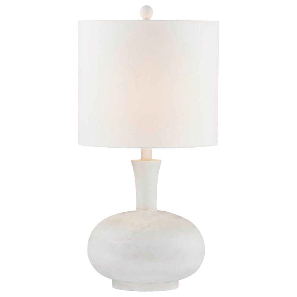Southern Lighting Ashlen Table Lamp in White and Grey, , large