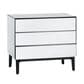 Crestview Collection Henley 3-Drawer Chest in Black, , large
