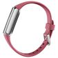 Fitbit Luxe Tracker with Orchid Band in Platinum Stainless Steel, , large
