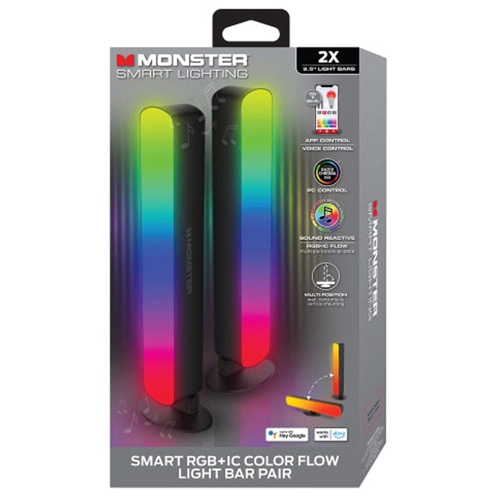Monster Illuminessence Smart LED Light Bar with Razer Chroma in Multicolor (2-Pack), , large