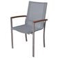 Three Birds Casual Avanti 11-Piece Rectangular Dining Set in Stainless Steel and Teak, , large