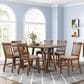 New Heritage Design Putnam 7-Piece Dining Set in Walnut, , large