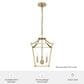 Hunter Laurel Ridge 12" 4-Light Lantern Pendant in Alturas Gold, , large