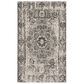 Safavieh Evoke EVK260T-3 3" x 5" Ivory/Black Area Rug, , large